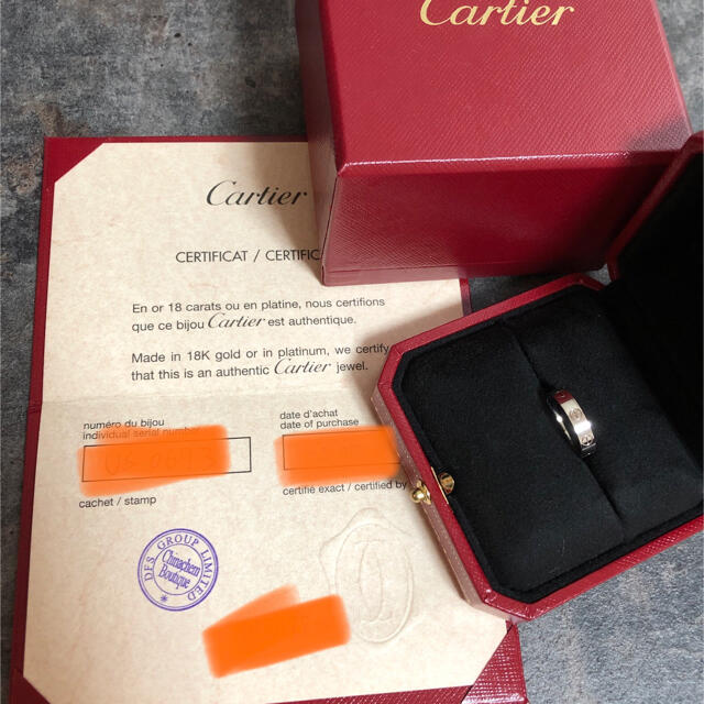 Cartier カルティエ｜ラブリング｜サイズ49