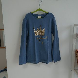 ザラキッズ(ZARA KIDS)のブルーのカットソー(Tシャツ/カットソー)