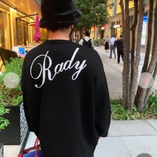 rady レディー ロゴニット メンズ M