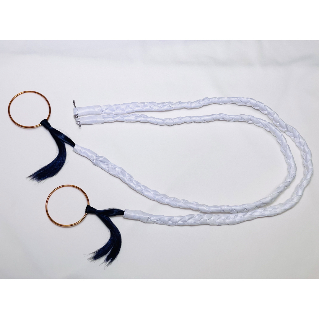 オーダー】BLEACH 砕蜂 ウィッグ 髪飾り セット オーダー可の オーダー】BLEACH 砕蜂 ウィッグ 髪飾り セット オーダー可の
