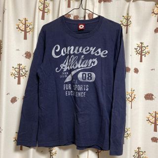 コンバース(CONVERSE)のコンバース ロンT ネイビー(Tシャツ/カットソー(七分/長袖))