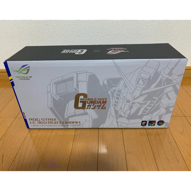 ASUS(エイスース)の【未開封】ASUS ガンダム EDITION RTX3080  LGB360 スマホ/家電/カメラのPC/タブレット(PCパーツ)の商品写真