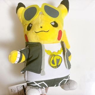 ポケモン - ボスごっこピカチュウ ぬいぐるみ グズマ スカル団の通販