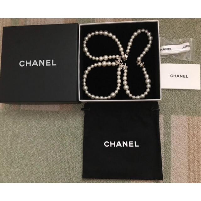 CHANEL(シャネル)の専用　正規品　シャネル ロングパールネックレス レディースのアクセサリー(ネックレス)の商品写真