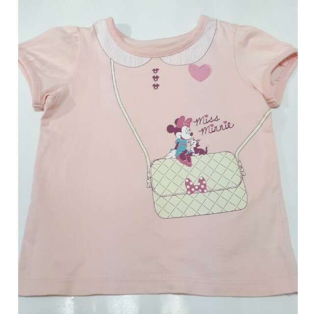 ベルメゾン(ベルメゾン)の半袖　Tシャツ　100 キッズ/ベビー/マタニティのキッズ服女の子用(90cm~)(Tシャツ/カットソー)の商品写真