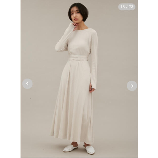 【新品】emmi yoga チューブトップ付きランダムテレコワンピース 2