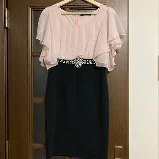 デイジーストア(dazzy store)のドレス/ワンピース(ピンク×黒)(ミディアムドレス)