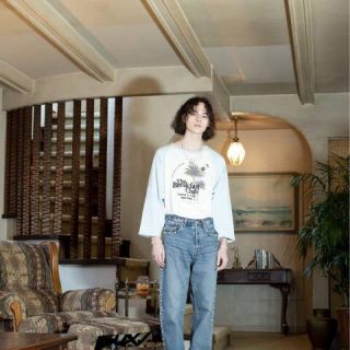 ジエダ(Jieda)のdairiku palms raglan tee(Tシャツ/カットソー(七分/長袖))