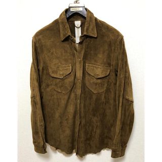 極美品 GIORGIO BRATOジョルジオブラット 20SSスエードオーバー