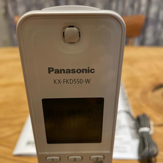 Panasonic(パナソニック)のパナソニック VE-GZS10DL-W デジタルコードレス電話機  スマホ/家電/カメラの生活家電(その他)の商品写真