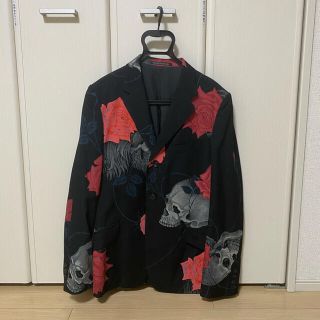 yohji Yamamoto  pour home  スカル　ローズ