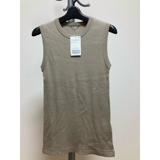 DEUXIEME CLASSE(ドゥーズィエムクラス)の【新品】Deuxieme Classe ◇sleeveless プルオーバー レディースのトップス(カットソー(半袖/袖なし))の商品写真