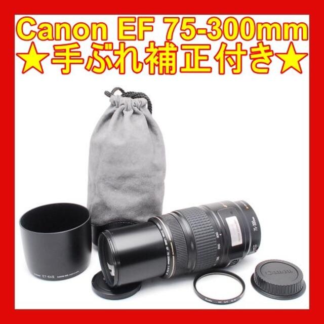 Canon - ❤手ぶれ補正付き❤Canon EF 75-300mm❤超望遠レンズ❤