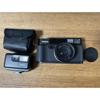宅配便送料無料 【美品】Konica HEXAR AF QD Black フィルムカメラ