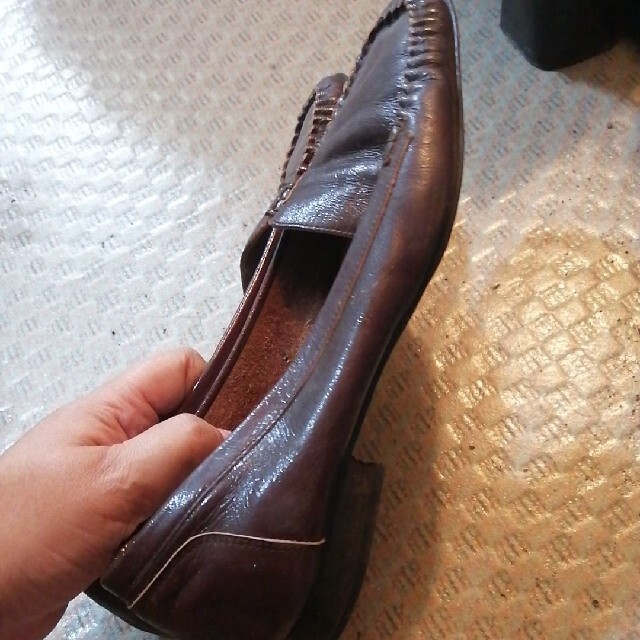 難ありローファー 26.0cm レディースの靴/シューズ(ローファー/革靴)の商品写真