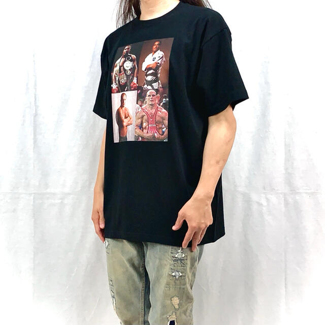 新品 タイソン ヒクソン ヒョードル カレリン 最強 格闘家 ビッグ Tシャツ メンズのトップス(Tシャツ/カットソー(半袖/袖なし))の商品写真