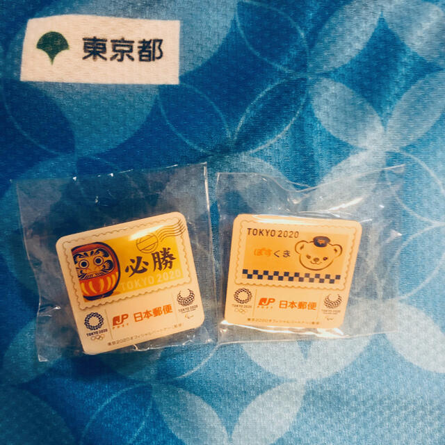 2020 東京オリンピック パラリンピック 日本郵便 ピンバッジ セット 非売品 | フリマアプリ ラクマ