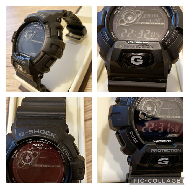 G-SHOCK(ジーショック)のCASIO G-SHOCK 腕時計 GW-8900A-1JF ブラック メンズの時計(腕時計(デジタル))の商品写真