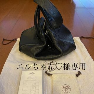 エルメス(Hermes)の☆限定期間値下げ☆HERMES エルメス リンディ34 黒×シルバー金具(ハンドバッグ)