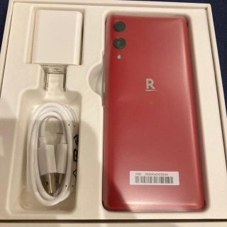 ラクテン(Rakuten)の新品　未使用　楽天ハンド　本体　クリムゾンレッド(スマートフォン本体)