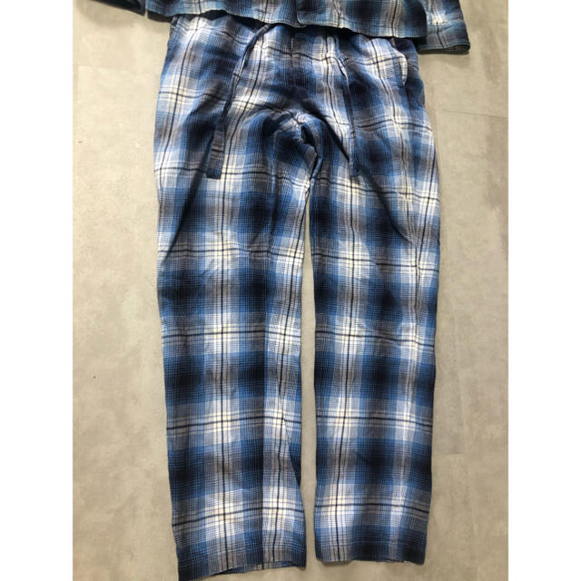 UNUSED(アンユーズド)のUNUSED ombre check pajama 上下 セットアップ メンズのトップス(シャツ)の商品写真