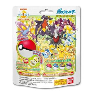 ポケモン(ポケモン)のびっくらたまご 5個入り モンスターボール６　ポケモン　入浴剤　(入浴剤/バスソルト)