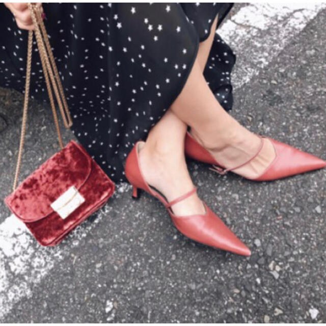 Ameri VINTAGE - ameri V CUT COLOR PUMPS パンプス アメリ Ameri VINTAGE - ameri V CUT COLOR PUMPS パンプス アメリ