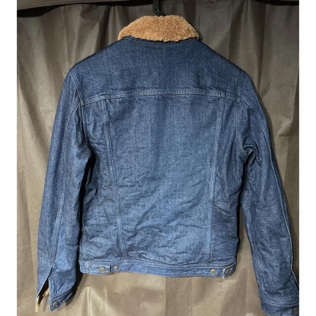 Ron Herman(ロンハーマン)のロンハーマン ボア付きデニムジャケット ブルゾン メンズのジャケット/アウター(Gジャン/デニムジャケット)の商品写真
