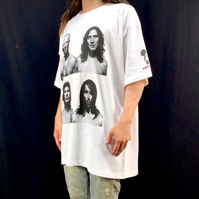 新品 前後 ビッグプリント & 両肩 柄リクエストOK レッチリetc Tシャツ メンズのトップス(Tシャツ/カットソー(半袖/袖なし))の商品写真