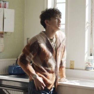 木村拓哉キムタクUNIVERD72モヘアカーディガンCELINEセリーヌの 木村拓哉キムタクUNIVERD72モヘアカーディガンCELINEセリーヌの