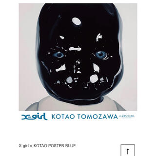 X-girl × KOTAO POSTER  BLUE(印刷物)