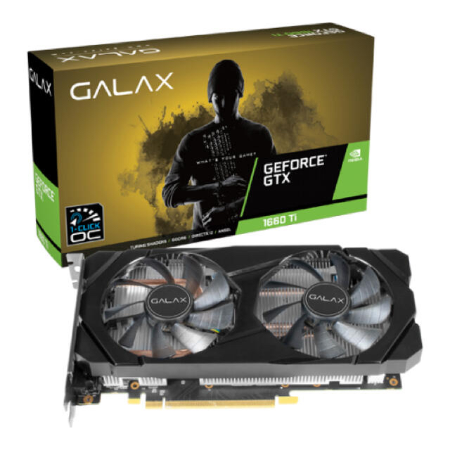 PC/タブレットGeForce GTX 1660 ti galax (1-Click OC)