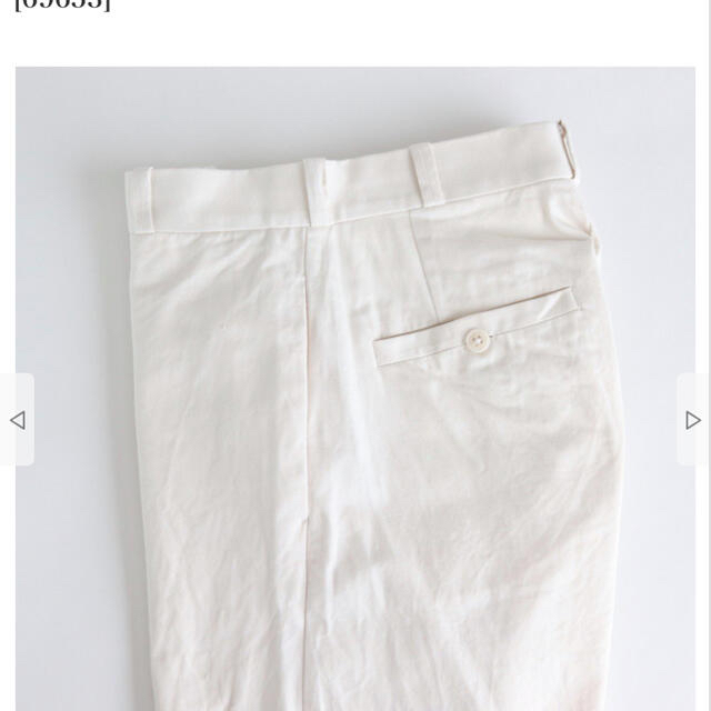 yaeca CHINO CLOTH PANTS WIDE TAPERED