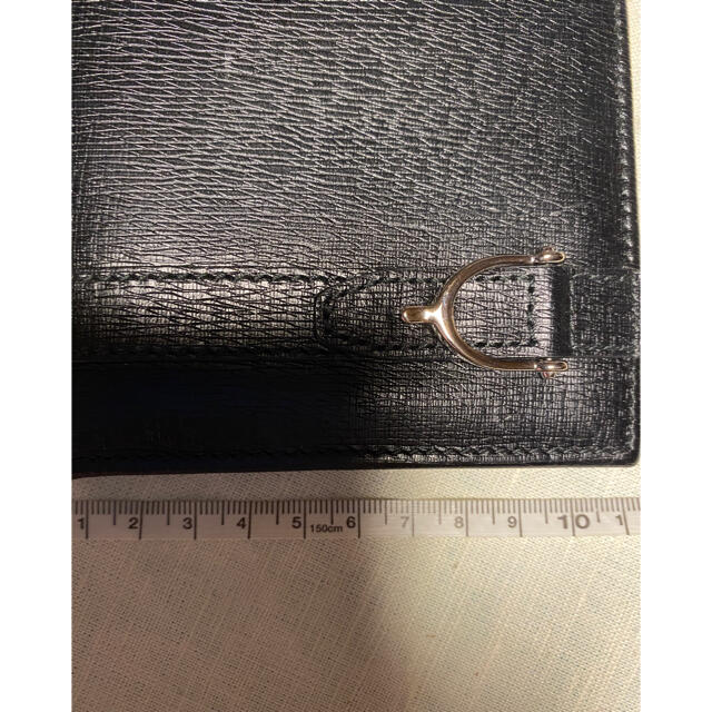グッチ・ブラック二つ折り財布（未使用、実家保管品） 1