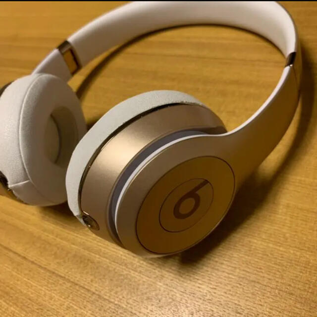 値下げ中‼️Beats solo3 wireless ヘッドホン ゴールド - ヘッドフォン
