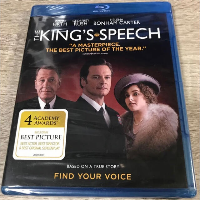 英国王のスピーチ KING'S SPEECH 海外版 Blu-ray