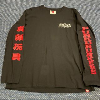 パンクドランカーズ(PUNK DRUNKERS)のユビオスとアイツロンTEE 【PDSxREALHEAD】(Tシャツ/カットソー(七分/長袖))