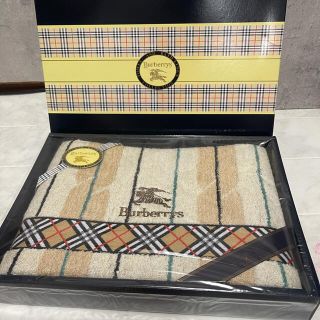 バーバリー(BURBERRY)の【新品】☆バーバリーBurberry☆バスタオル(タオル/バス用品)