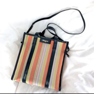 バレンシアガバッグ(BALENCIAGA BAG)のバレンシアガ　メッシュ　バザール　バッグ　レア　S  超美品　(ショルダーバッグ)