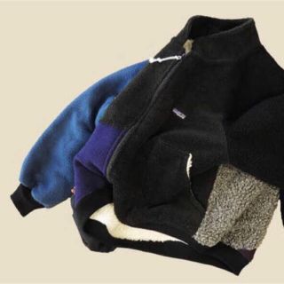 ジレ(gilet)のジレ　Patagonia パタゴニア　リメイクフリース(ブルゾン)