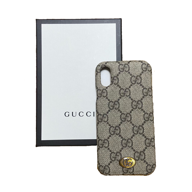 GUCCI GG柄iPhone X/XS オフィディア　グッチ