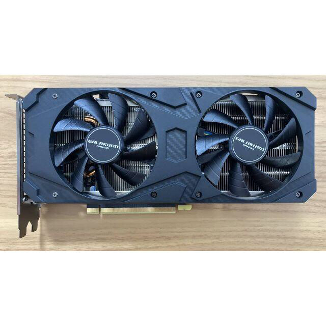 Galakuro gaming RTX3060ti none LHR空冷専有スロット