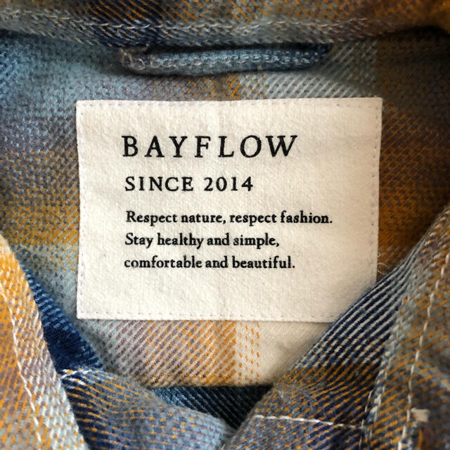 BAYFLOW(ベイフロー)のベイフロー　チェックシャツ　100 キッズ/ベビー/マタニティのキッズ服男の子用(90cm~)(その他)の商品写真