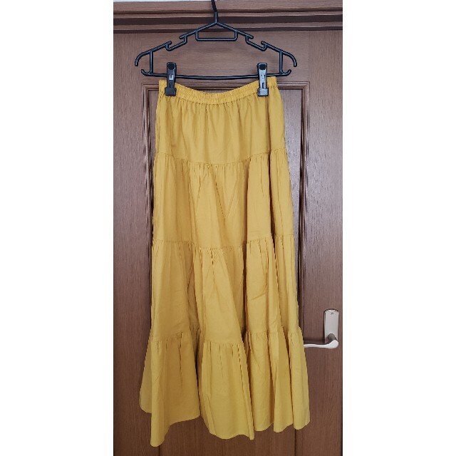 GU(ジーユー)のティアードスカート/GU/Lサイズ レディースのスカート(ロングスカート)の商品写真