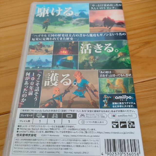 ゼルダの伝説 ブレス オブ ザ ワイルド Switch 1