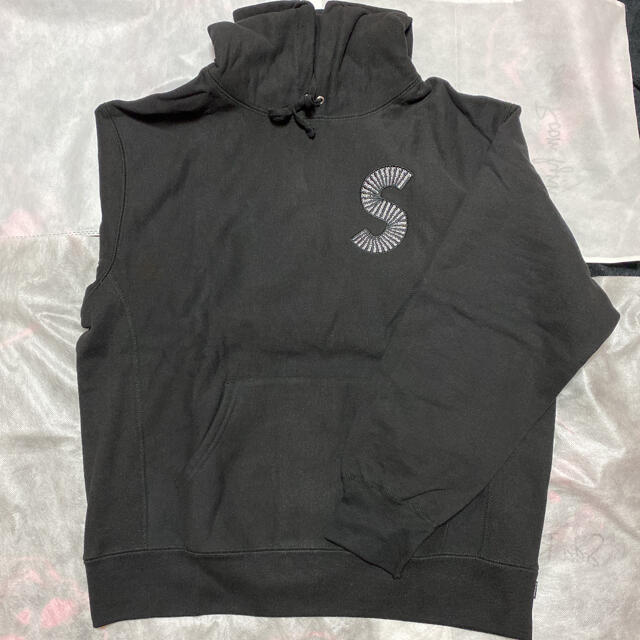 Supreme S Logo Hooded Sweatshirt M パーカー