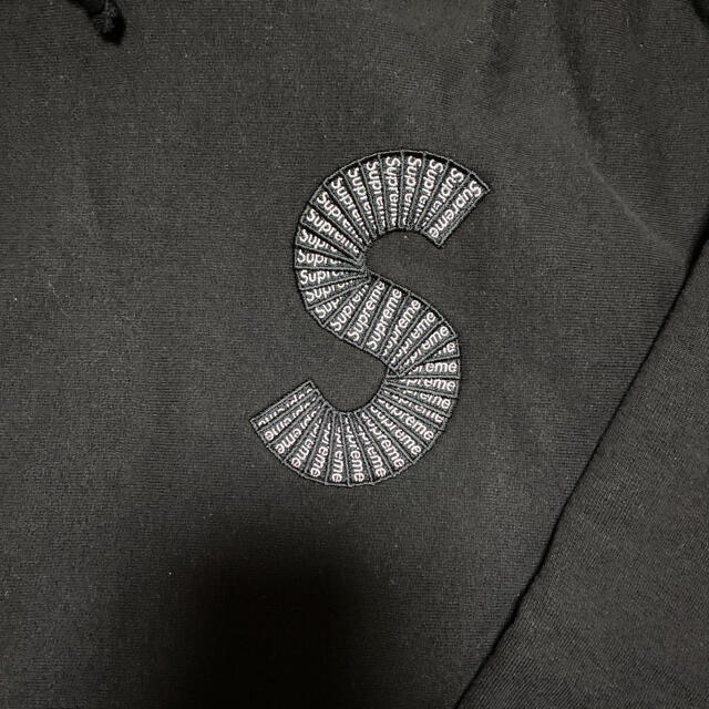 Supreme S Logo Hooded Sweatshirt M