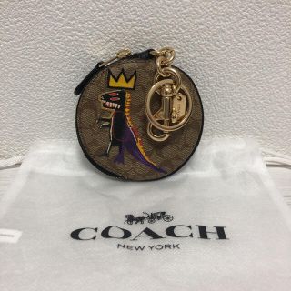 コーチ(COACH)のコーチ　バスキア　コインケース　財布(コインケース/小銭入れ)