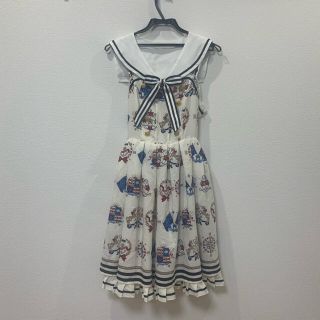 アンジェリックプリティー(Angelic Pretty)のAngelic Pretty★Vintage Marineジャンパースカート(ひざ丈ワンピース)