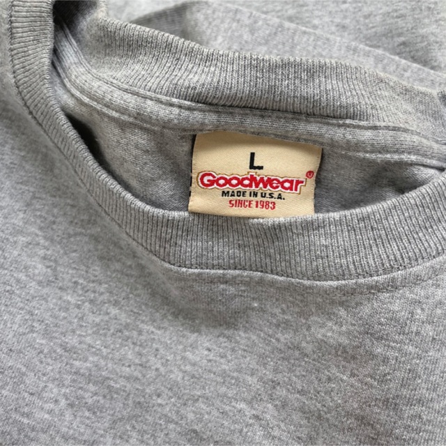 グッドウェア  Goodwear / Pocket Tee USA製 グレー